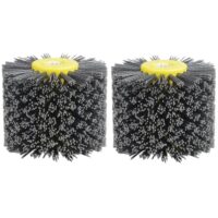ZPJWYME 2Pcs Nylonbürsten #120 Körnung Polierbürste für Holz Bürsten Maschine, hochwertige Materialien, ideal für das Polieren von Holz