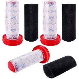 Ersatzfilter für Bosch Flexxo Serie 4 Staubsauger, 3Pcs 25.2V/21.6V Filter mit Teile-Nr. 12026520