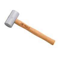 Osca 075H GR 500 Alu Hammer, zylindrischer Kopf aus Aluminium mit Hickoryholzgriff für Ausbeul- und Montagearbeiten