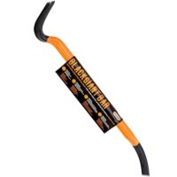 PICARD BlackGiant Bar Nageleisen, 1,8kg schwer, 610mm langer Griff, 90° Hebelkraft Design, rutschfest, für Dachdecker, Maurer, Schlosser, Made in Germany seit 1857