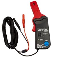 Professioneller Stromzangen-Adapter von PeakTech für Messungen von niedrigen Strömen mit einem Multimeter, CAT III 300V
