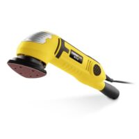 Powerplus Delta-Schleifer POWX0490-300 W Dreieck Schleifmaschine mit 3 dreieckigen Schleifpapierblättern und Vakuumadapter - geeignet für Holz und Keramik