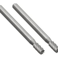 Frässtifte aus Wolfram-Vanadium-Stahl, Form Zylinder Ø3mm, 2 Stück für Präzisionsarbeiten