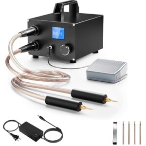 Punktschweißgerät 3000F, Akkus, LCD Display, Tragbares Akku Schweißgerät, Schweißstift, Nickelstreifen, Batterien, Montage, Elektronik-Reparaturen, Präzisionsarbeiten