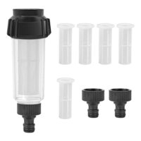 Wasserfilter für Hochdruckreiniger, Gartenpumpe und Gartenbewässerung mit 3/4 Zoll Anschlussgewinde