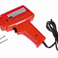 ROTHENBERGER Industrielle Lötpistole Quick 100 W mit zwei Lötspitzen für Modellebauer, Elektroniker und Elektrotechniker