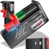 Batterie-Tester-Analogue für Batterien, Testgerät, Messgerät, Ladestatus Anzeige, Vielseitiger Batterieprüfer