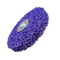 Effektive Entfernung von Rost, Korrosion und Verschleiß mit der Rostio CSD Scheibe Schleifscheibe CBS Reinigungsscheibe Rostentferner LILA Purple