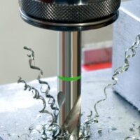 Maschinengewindebohrer mit verstärktem Schaft für Sacklochgewinde, Gewindebohrer aus HSS Co 5 mit hoher Warmfestigkeit, Menge 1 Stück, Größe M 4