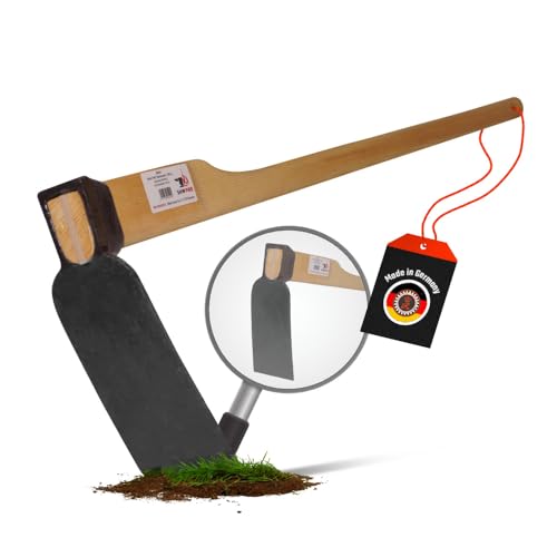 Hartboden-Reuthacke mit scharfer Hacke für anspruchsvolle Gartenarbeit, professionelle und Hobbygärtner nutzen es als Entfernen von Unkraut, Strauchern und Wurzeln.