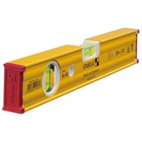 Wasserwaage von STABILA, hochwertiges Werkzeug für Heimwerker und Handwerker, verstärktes Alu-Profil, integrierte Rutsch-Stopper, Made in Germany