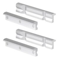 Hochwertige Aluminium-Schraubstockbackenabdeckungen mit prismatischem Design, starker Magnetismus und weitem Anwendungsbereich