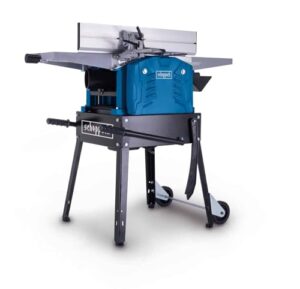 Hochleistungs-Hobelmaschine für Holzbearbeitung, 2200W Leistung, Abrichten und Dickenhobeln von Holzplatten, Balken oder Bohlen