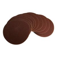 Hochwertiges Schleifpapier Set mit 10 Stücken Schleifscheiben für Band- und Tellerschleifer BTS800/BTS900, Körnung 80, Ø150mm