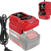 Ersatzladegerät für EINhell 18V Ladestation mit LED-Anzeige, kompatibel mit Einhell Power X-Change 18 Volt Akku