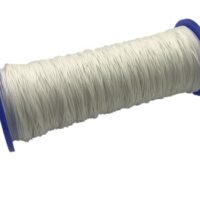 Schnur für Plissees 0,8 mm - Weiß - 20 Meter - Spannschnur für Plissee