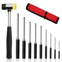 Hochwertiges Splintentreiber Set für Juweliere, Uhrmacher und Ingenieure aus CR-V-Stahl in verschiedenen Größen von 1/16" bis 5/16"