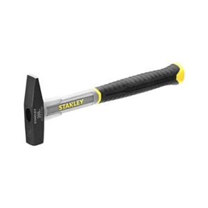 Leistungsstarker Schlosserhammer aus Fiberglas mit poliertem Kopf für Heimwerker und Handwerker, Gewicht des Kopfes 300g
