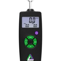 Feuchtemessgerät mit LCD-Display für Mauerwerk, Holz, Wand, Gips und Putz - zerstörungsfreie Messung mit 40 mm Messtiefe