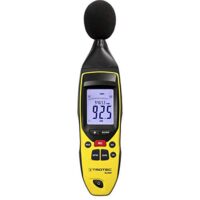 Dezibel Messgerät für präzise Schallmessungen, TROTEC SL400, 30 bis 130 dB (A), Klasse 2, Speicher 32.700 Messwerte