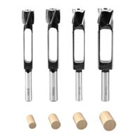 Hochpräziser und hochfester Tiefer Zapfenbohrer für Tischlerarbeiten, ideal für Holzbearbeitung mit verschiedenen Bohrern von 8-40 mm Durchmesser
