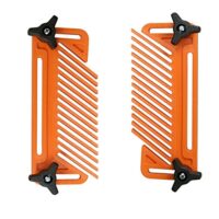 Tischsägen Doppel Federbrett, Einstellbar Druckkamm, Holzbearbeitung Sicherheit Featherboard für Frästische und Tischkreissägen