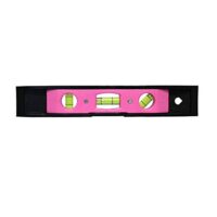 Torpedo-Level für Damen in pink, 9 Zoll, genaue Messung auf der Baustelle