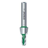 Trend CraftPro Radiusfräser, 8 mm Schaft, 1.6 mm Radius, 3.2 mm Schnittdurchmesser, Hartmetallbestückt, ideal für Handwerker und Heimwerker