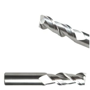 Hochwertiger Fräser für die Zerspanung von Aluminium, Kunststoffen und Holz mit polierten Schneiden