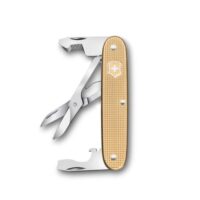 Victorinox Taschenwerkzeug mit 6 Funktionen, Schere, Paketöffner, Schraubendreher, Swiss Made, Gold