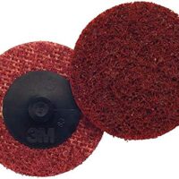 Vliesschleifblatt ROLOC 76,2mm Vlies vfn mit hoher Tragfähigkeit und perfektem Abtransportverhalten für die Oberflächengüte bei Stahl, Edelstahl, NE-Metallen, Kunststoff, GFK und Verbundwerkstoffen