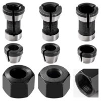 Hochwertiges Oberfräsen-Spannzangenfutter mit 6mm, 6.35mm und 8mm Größe für Holzbearbeitung und Gravur