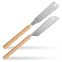 Japansägen-Set mit Holzhandgriff und biegstem Sägeblatt für verschiedene Schnittarten