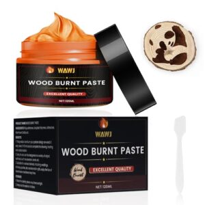 Holzbrennpaste, Wood Burning Gel, einfache Anwendung, DIY Pyrography Zubehör, für Selbstgestaltete Wood Malerei, ideal für Anfänger