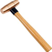 WEDO Fäustel, Schlittenhammer, 900 g, Kupferhammer, Clubhammer, Hammerhammer, Fiberglas-Hammergriff, Länge 320mm
