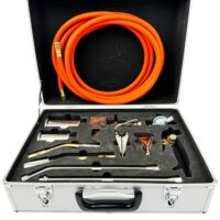 Professioneller Lötkoffer für Propan von WELDINGER, ideal für Hobbywerkstätten und Profis mit umfangreichen Lötarbeiten für Dachrinne, Rohren und Bleche