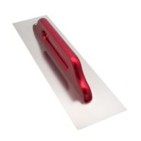 Professionelle Glättekelle für Heimwerker und Handwerker, hochwertiges Produkt mit rostfreier Edelstahlklinge und Holzgriff mit Anti-Rutsch-Beschichtung