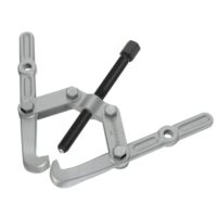 Universal Abzieher mit 2 Armen aus Cr-V / Chrom-Vanadium Stahl, ideal für Innen- und Außenabziehen, groß 140 x 145mm
