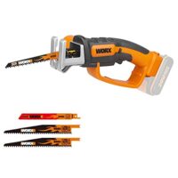 Elektrostäubler für Sägearbeiten mit Holz und Stahl, Akku-Säbelsäge mit max. Schnitttiefe von 60mm und PowerShare-Kompatibilität