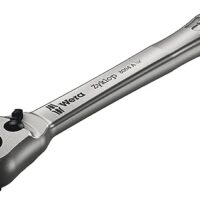 Wera 05004004001 8004 A Zyklop Metal-Knarre mit Umschalthebel, hochwertiges Werkzeug für Heimwerkerbedarf