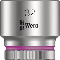 Wera Zyklop-Steckschluessel-Einsatz mit 1/2-Antrieb und 32.0 mm Größe, ideal für Hand- und Maschinenbetätigung