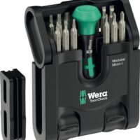 21-teiliges Werkzeugset von Wera, Tool-Check Modular Micro, für feinmechanische Verschraubungen, kraftvolle und präzise Arbeit