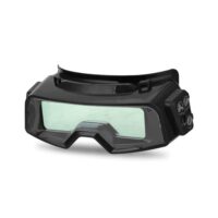 Einstellbare Schweißerbrille für TIG MIG MMA mit automatischer Verdunkelung, 122.5 x 35 mm DIN5 ~ DIN9 / DIN9 ~ DIN13, Verzögerungszeit/Ton einstellbar, Schleifen Schweißen