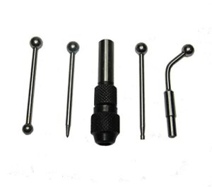 Wiggler und Center Finder Set für Arbeit - concentric Align Edge Center finden 5-teiliges Set