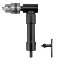 Winkelbohraufsatz, Klemmbereich 0.8-10 mm, Winkelbohrer Vorsatz, 90 Grad Bohrfutter, Winkelaufsatz für Akkuschrauber