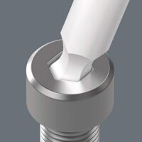 Winkelschlüssel 950 SPKL, metrisch, hex-plus Technologie, 3,0 mm leuchtgelb, für Innensechskantschrauben von Wera