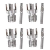 Rohrgewindewerkzeug für PVC Rohre mit G1/2 Gewindeglied und Hex-Schaft Nr. 45 Stahl, Werkzeug zum Schneiden von Rohren