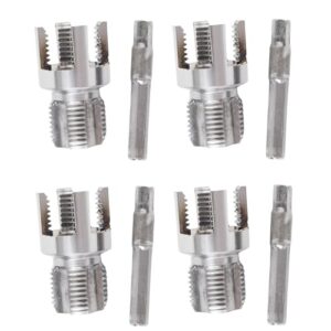 Rohrgewindewerkzeug für PVC Rohre mit G1/2 Gewindeglied und Hex-Schaft Nr. 45 Stahl, Werkzeug zum Schneiden von Rohren