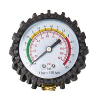 Hochwertiges Ersatzteil für Airkraft-Manometer mit Durchmesser 63 mm, einfach anzuwenden zur Messung von Druck oder Fluss