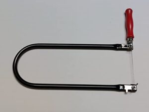 Laubsäge-Bogen mit extra hoher 300mm-Ausladung, ideal für enge Kurvenschnitte und Modellbau